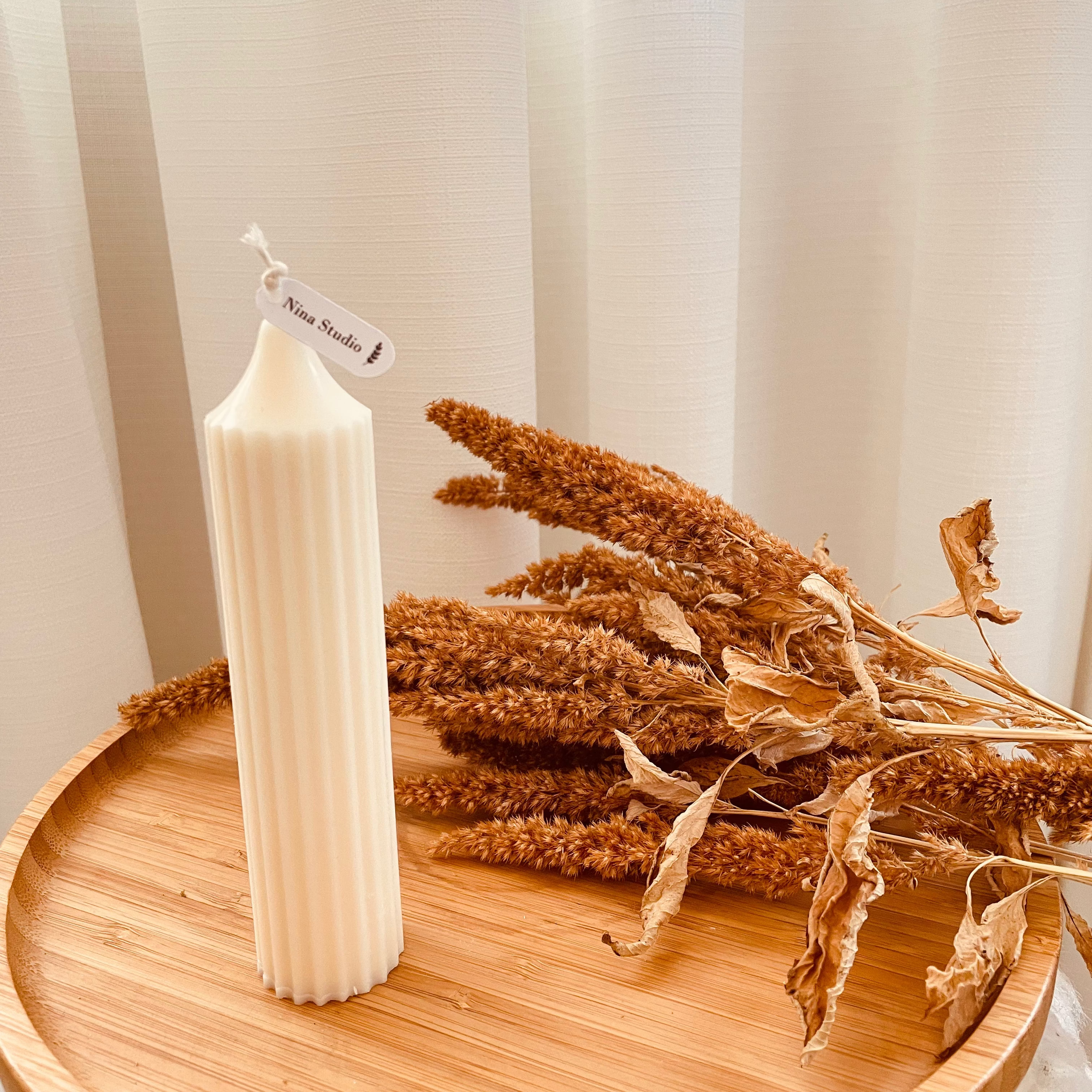 Ribbelkaars smaal - Stompkaars